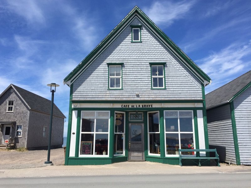 Cafe de la Grave, Magdalen Islands, Canada