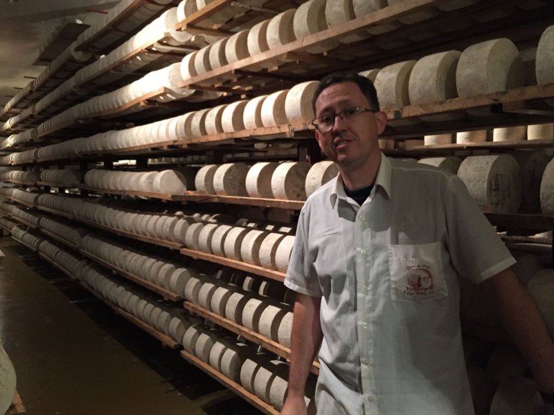 Cheese producer in Serrada, Valladolid, Castile and León, Spain